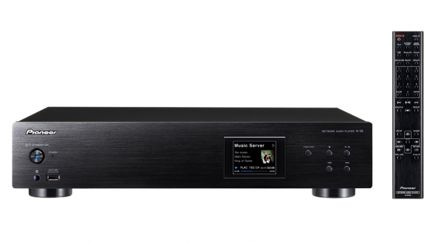 Pioneer N 30 Schwarz Pure Audio Netzwerk-Player mit Front-USB-Anschluss